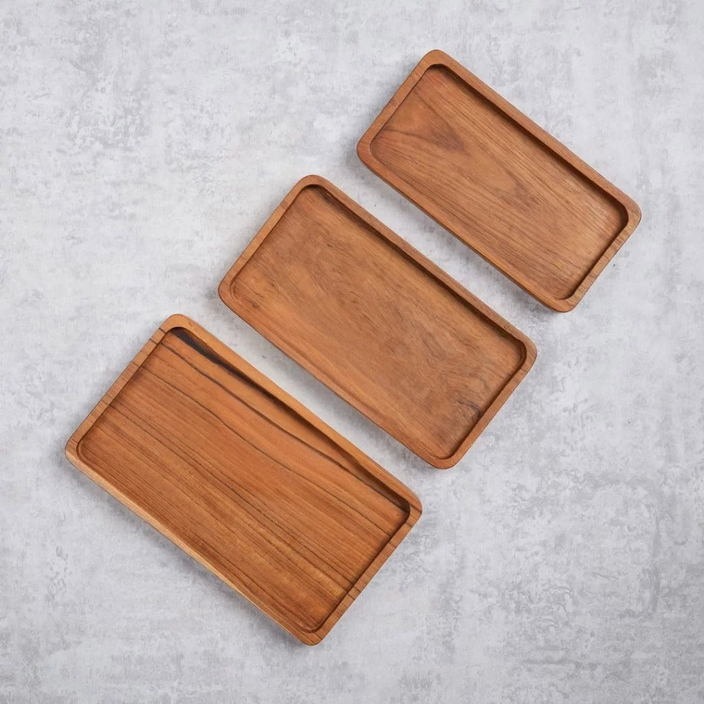 Krato Tray Kayu S (10x20cm)