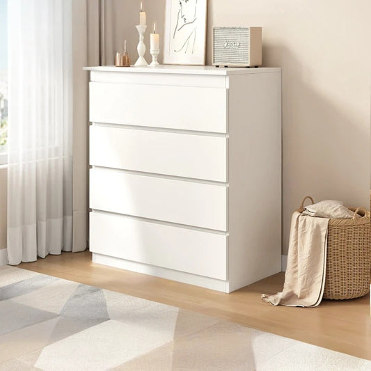 Lemari laci Kayu Chest Drawer Minimalis - 4 Laci