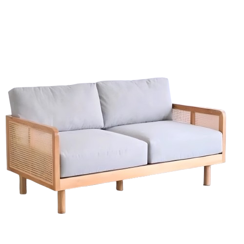 Sofa Kayu Jati - (2 dudukan) 150 cm