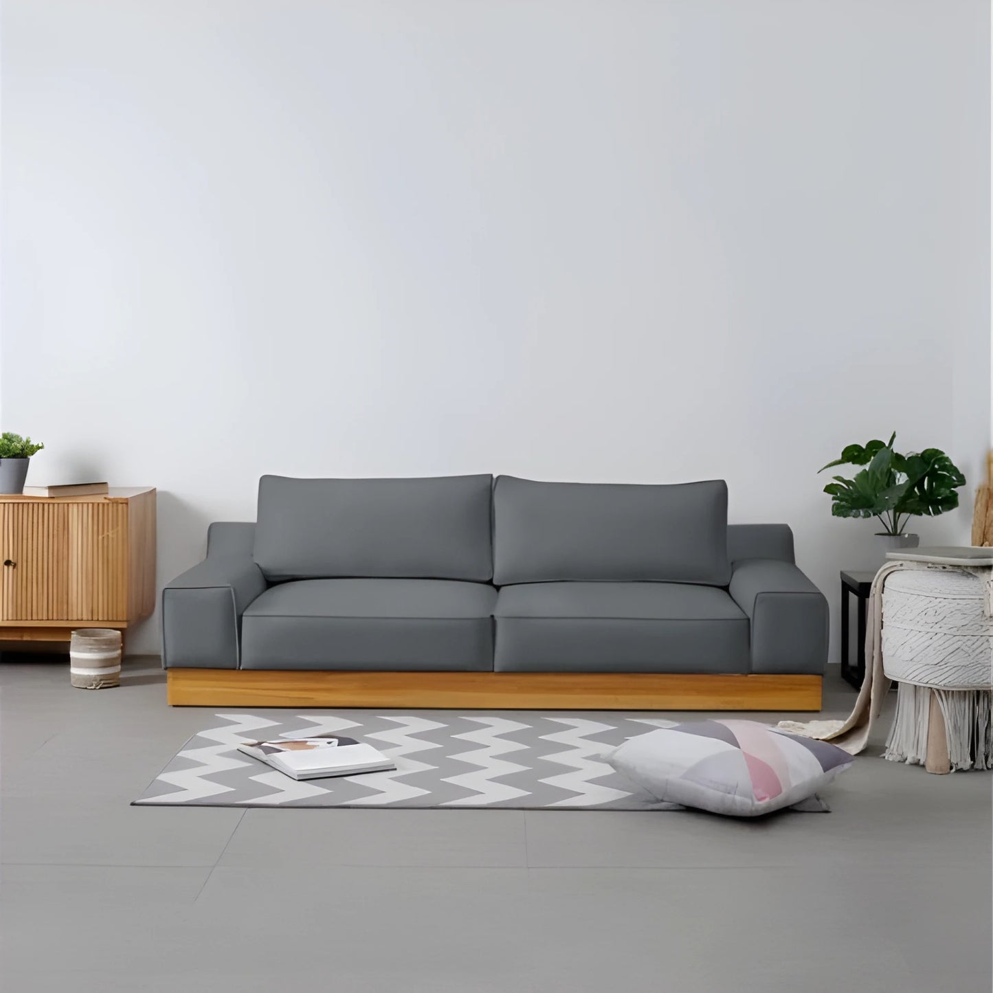 Sofa 2 Seater - Grey