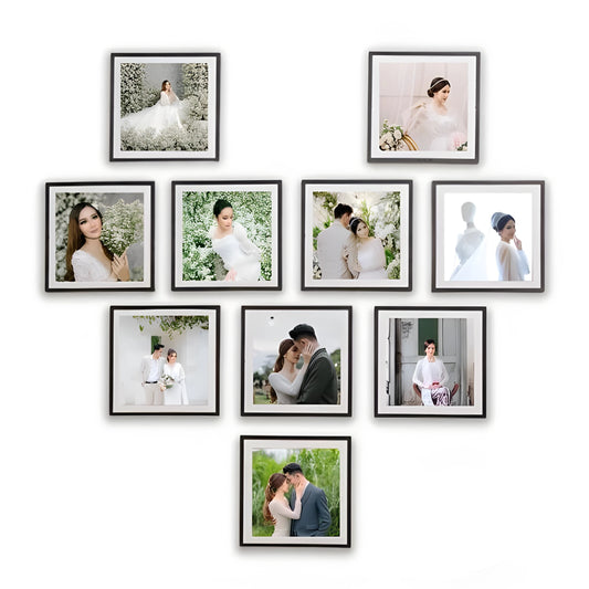 Paket 10 Foto dan Frame