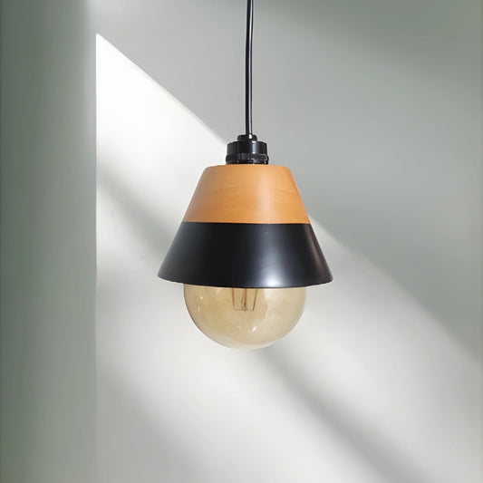 Lampu Gantung Retro Minimalis - Hitam