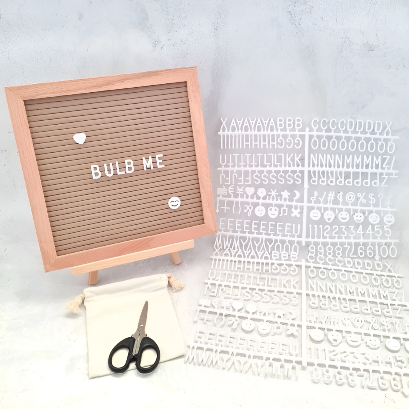 Letter Board Premium Mocca