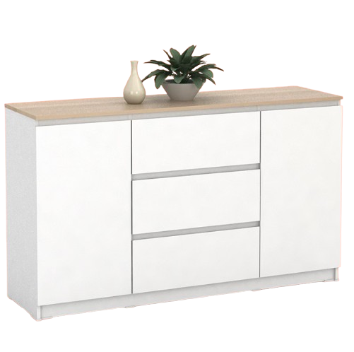 Linus SB140 Kabinet - Oak White