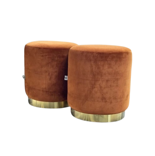 Stool Ottoman Coklat