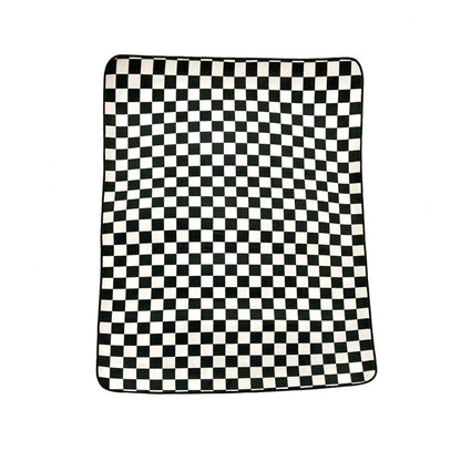 Checkered Rug 195x145cm